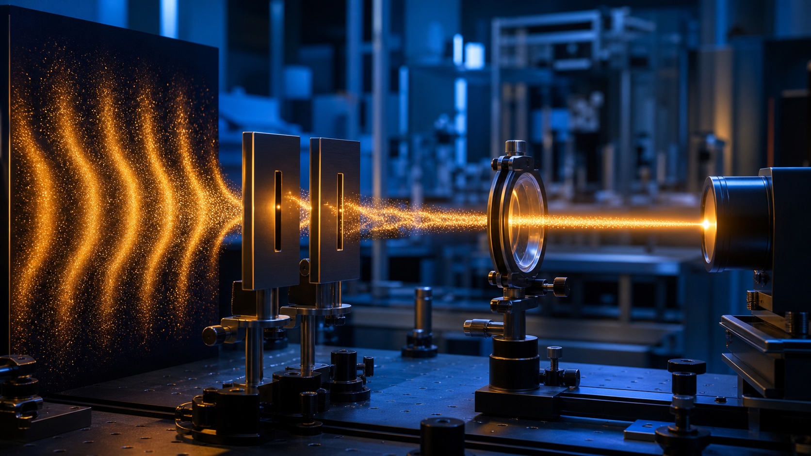 Quantum measurement concept image for Does Watching a Particle Change Its Behavior? The Science Explained