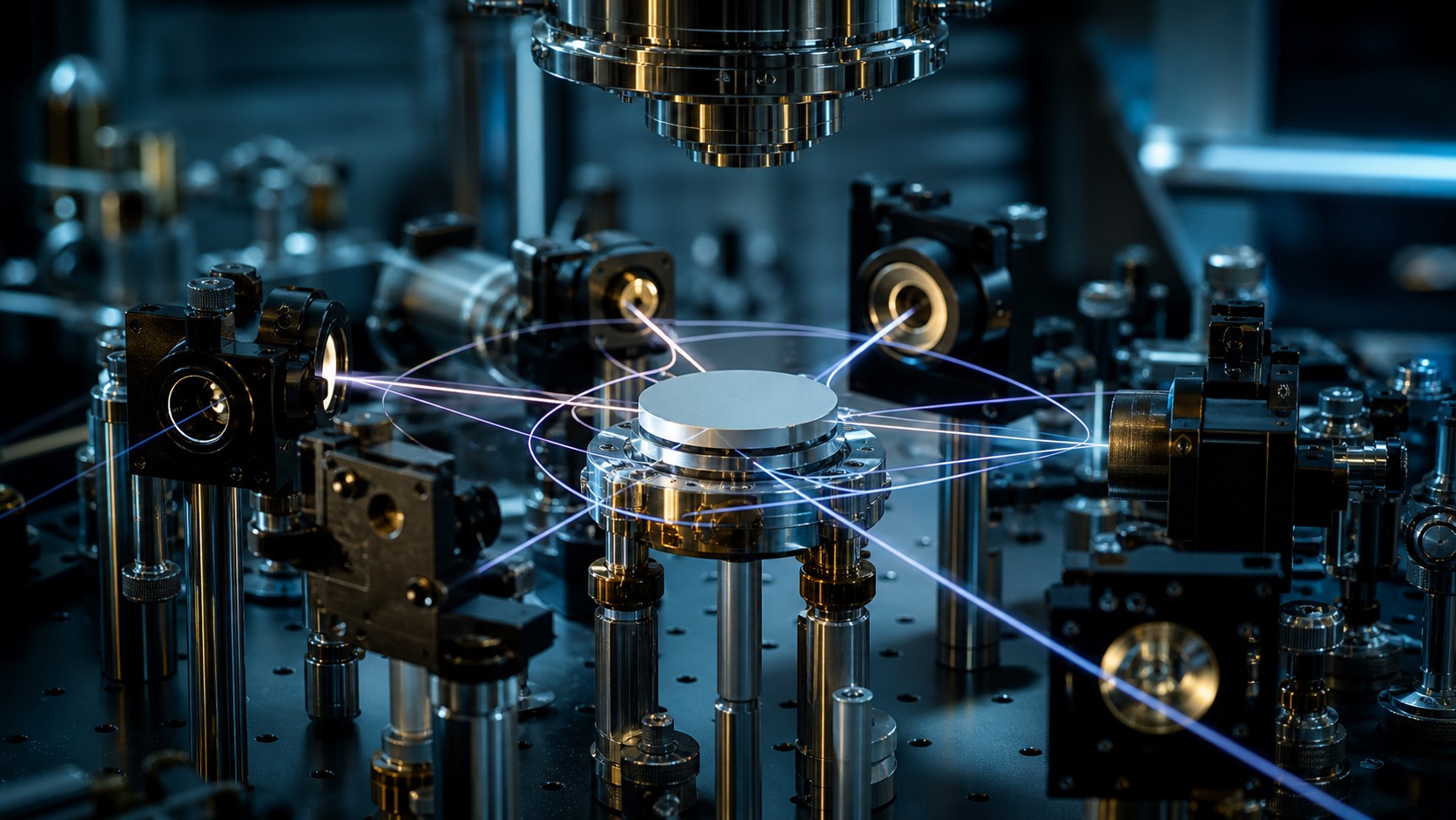 Unmarked precision sensing apparatus with a faint phase-sensitive path in a clean lab
