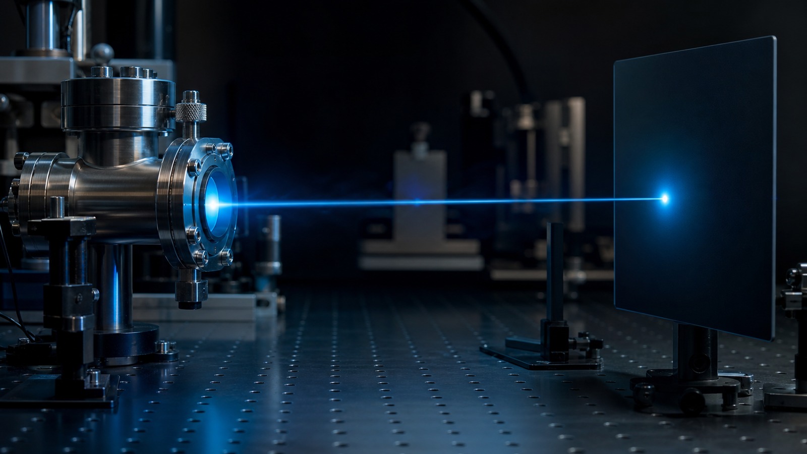 Quantum state preparation and detector record in a clean lab without readable displays